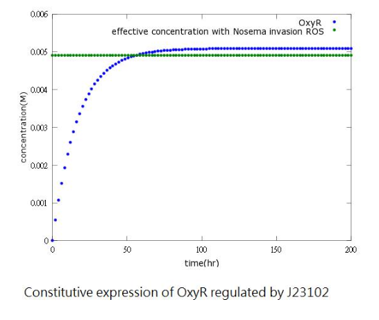 NYMU oxyR concentration to time after adding constitutive promoter.png